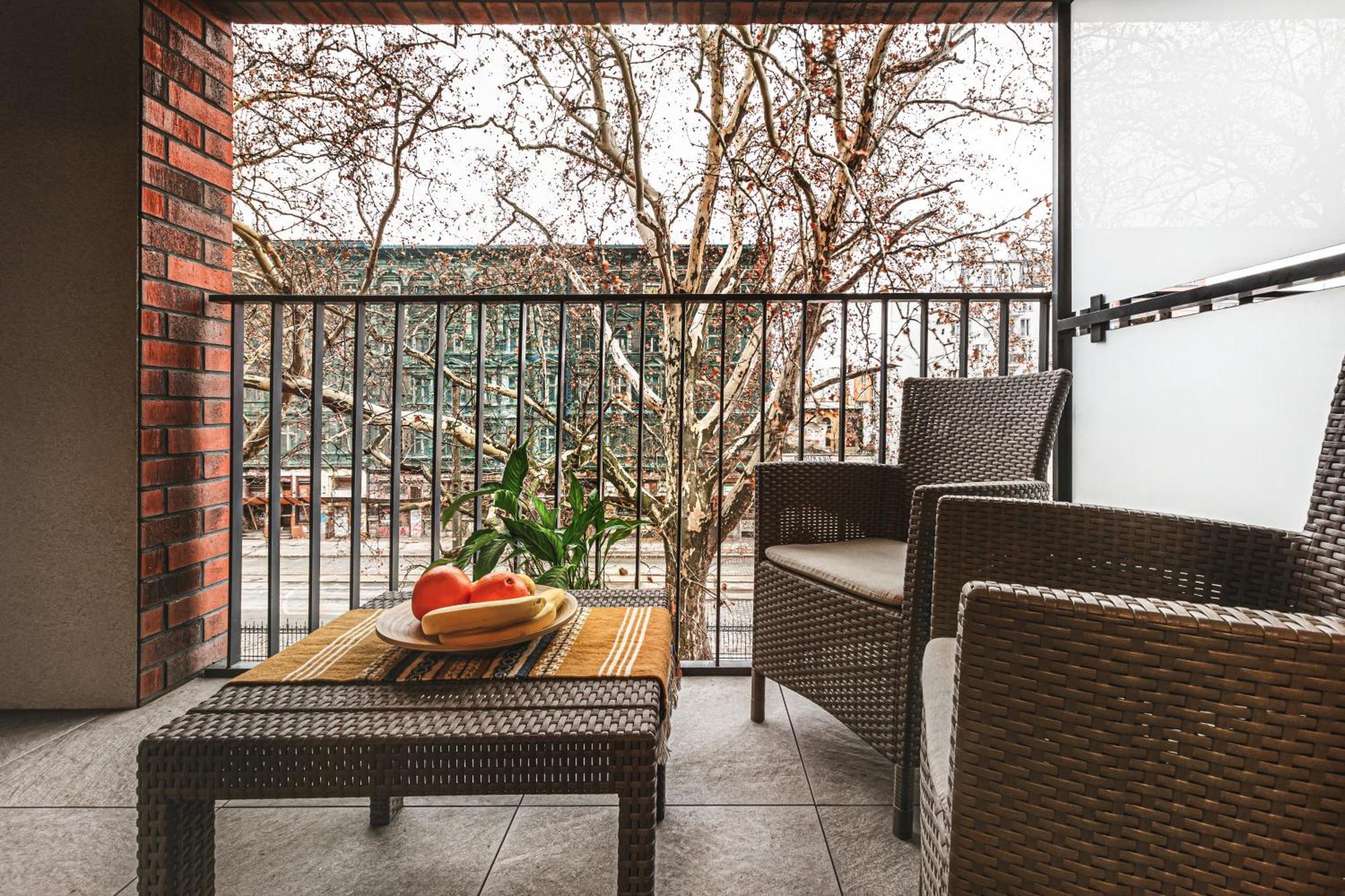 Komfort Z Balkonem W Centrum Breslau